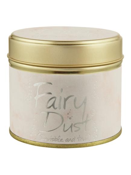 Lily-flame Fairy Dust Scented Tin Candle, 230g - view 2, White