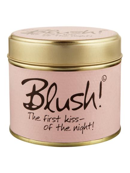 Lily-flame Blush Scented Tin Candle, 230g - view 2, Pink