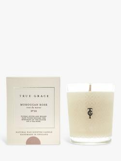 True Grace Village Moroccan Rose Classic Scented Candle, 