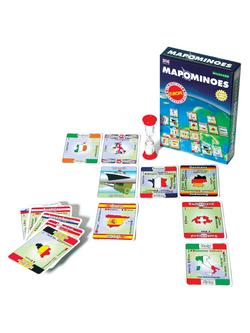 Wildcard Games Mapominoes Europe Dominoes Card Game - view 2, 