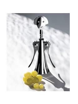 Alessi 'Anna G' Corkscrew - view 2, Silver