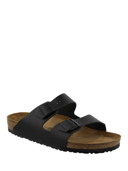 Birkenstock Arizona Birko Flor Sandals, Black - view 2, Black