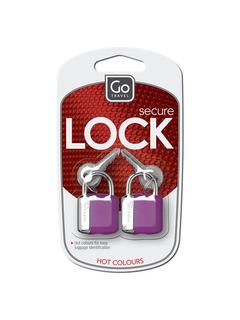Design Go Glo Key Locks, Assorted Colours