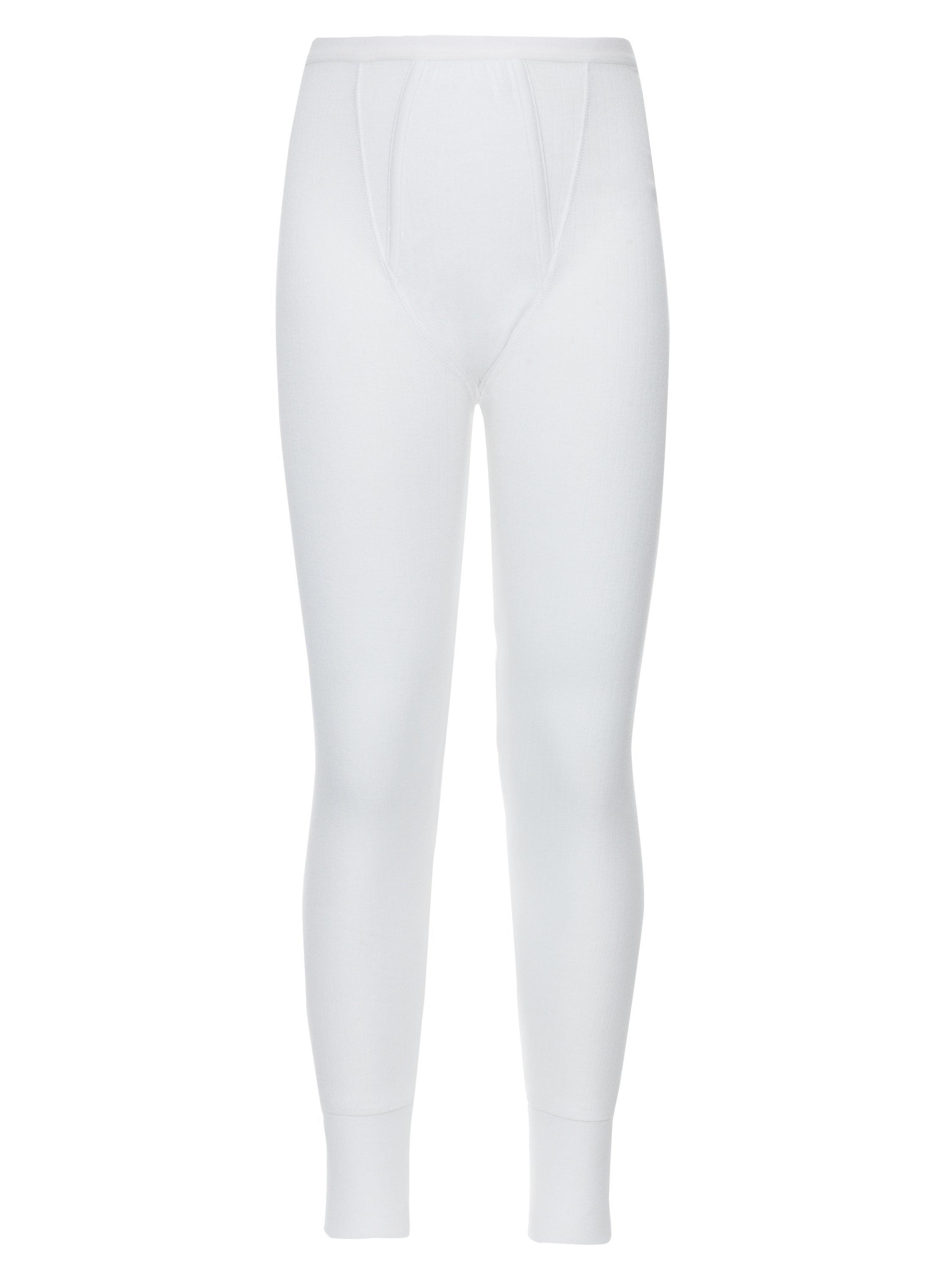 John Lewis & Partners Boy Thermal Long Johns, White