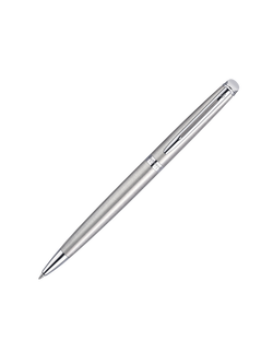 Waterman Hémisphère Essential Ballpoint Pen, Silver, Stainless Steel / Chrome