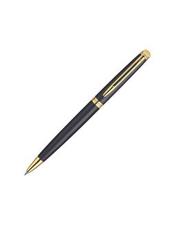 Waterman Hémisphère Essential Ballpoint Pen, Matt Black/Gold, Matt Black/Gold