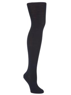 FALKE Soft Merino Wool Blend Opaque Tights, Navy