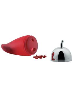 Alessi Piccantino Chilli Scruncher - view 2, Red