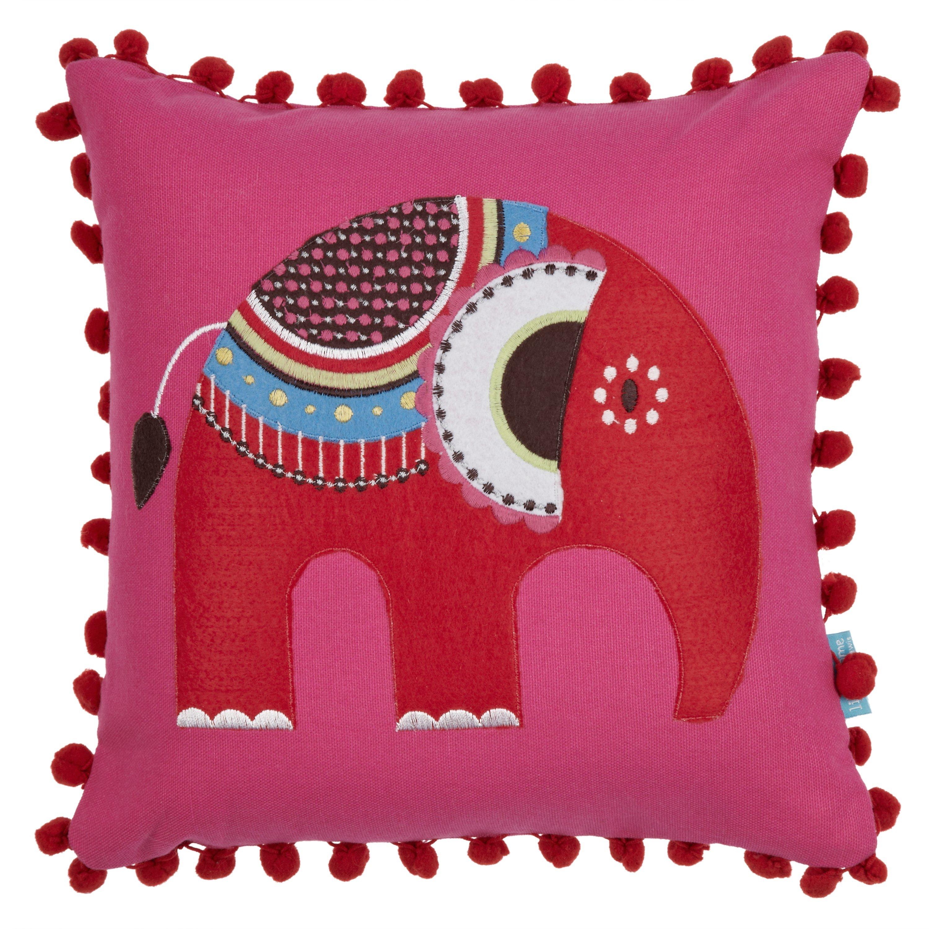 little home at John Lewis Abbey Elephant Cushion