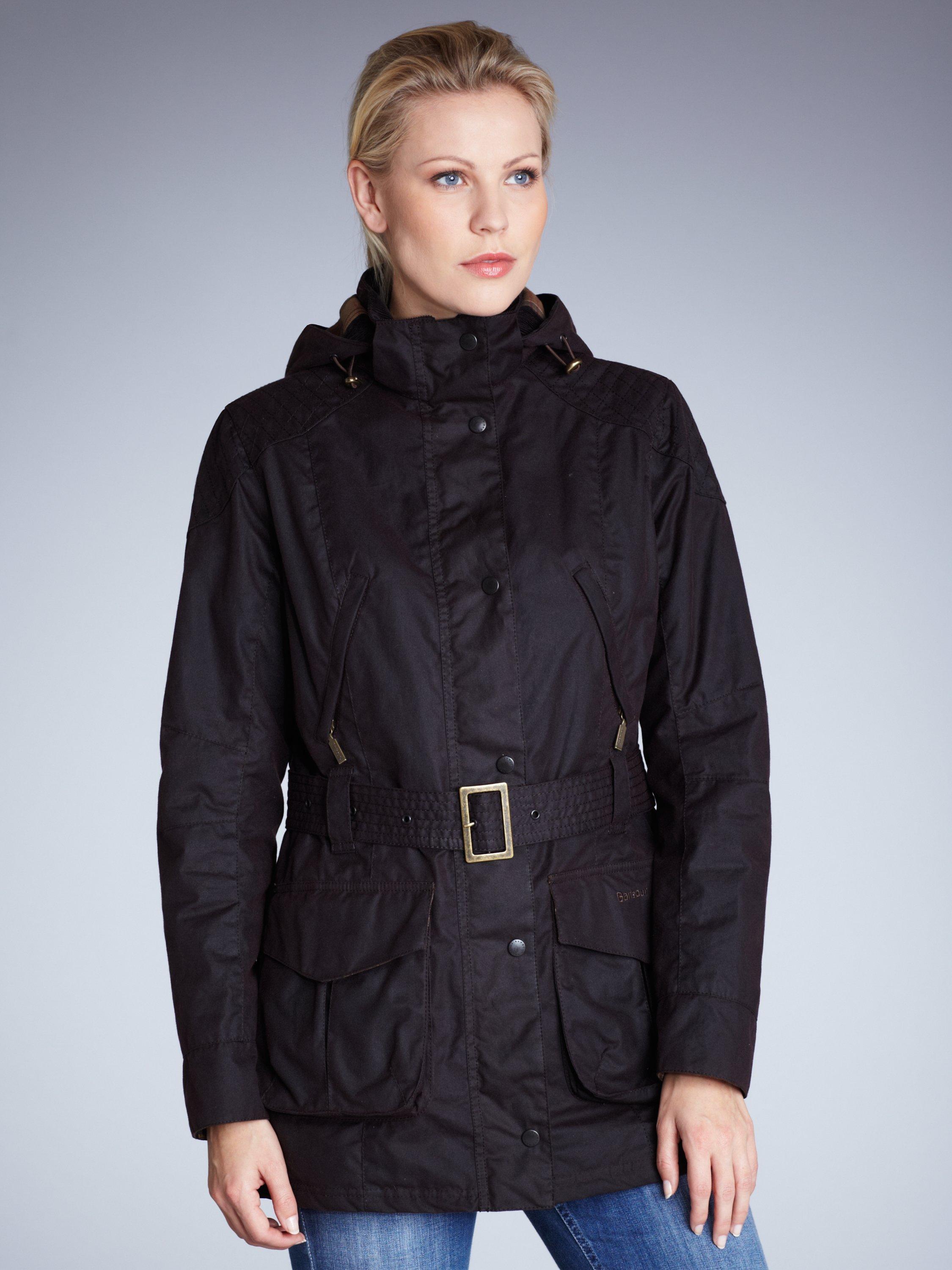 Barbour international rebel waxed jacket on sale