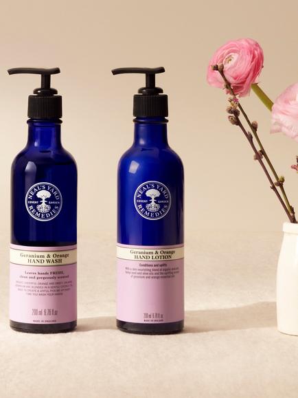 Neal's Yard Remedies Geranium and Orange Hand Lotion, 200ml - view 2, 