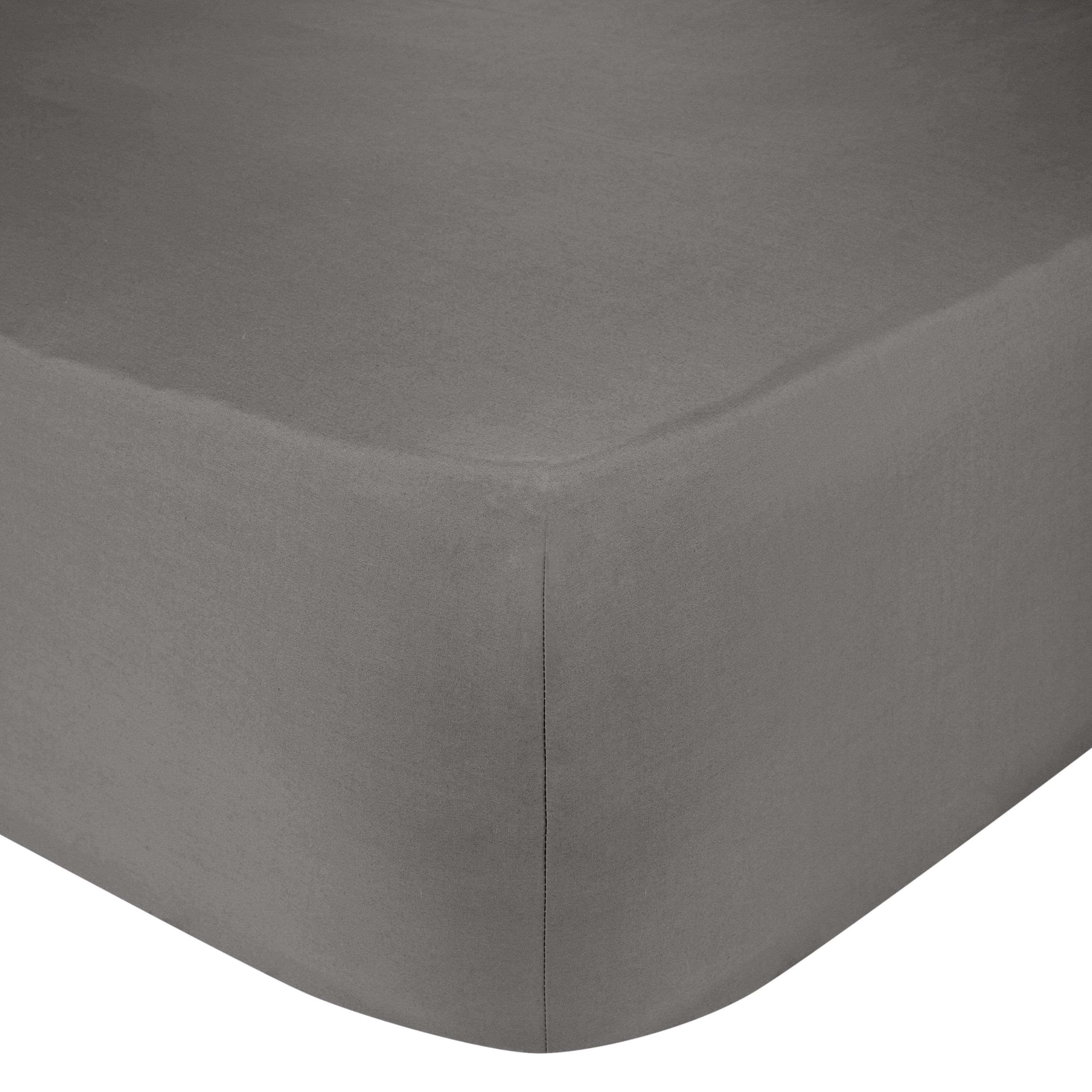 John Lewis & Partners 200 Thread Count Egyptian Cotton Standard Fitted Sheet