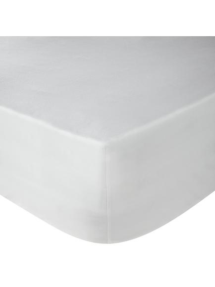 John Lewis Crisp & Fresh Egyptian Cotton Percale 200 Thread Count Fitted Sheet, White