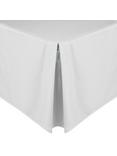 John Lewis Crisp & Fresh Egyptian Cotton Percale 200 Thread Count Centre Pleat Valance