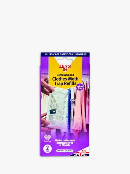 ZeroIn Demi-Diamond Moth Killer Refills, Pack of 2, 