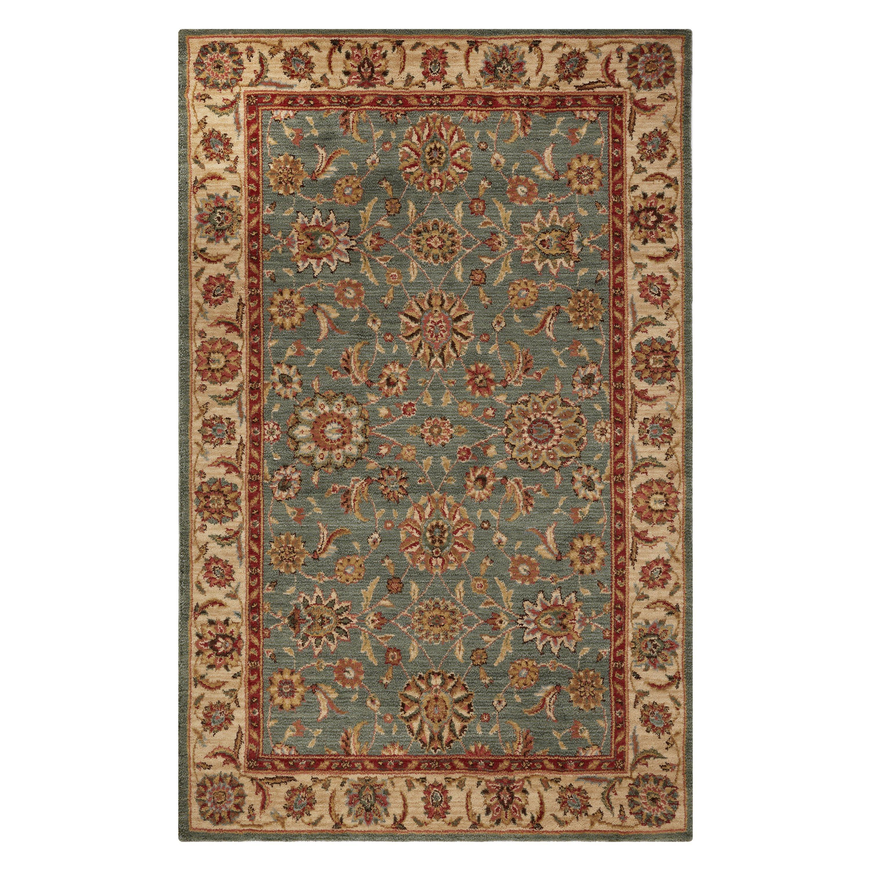 Living Treasures Rug, Aqua, L251 x W168cm