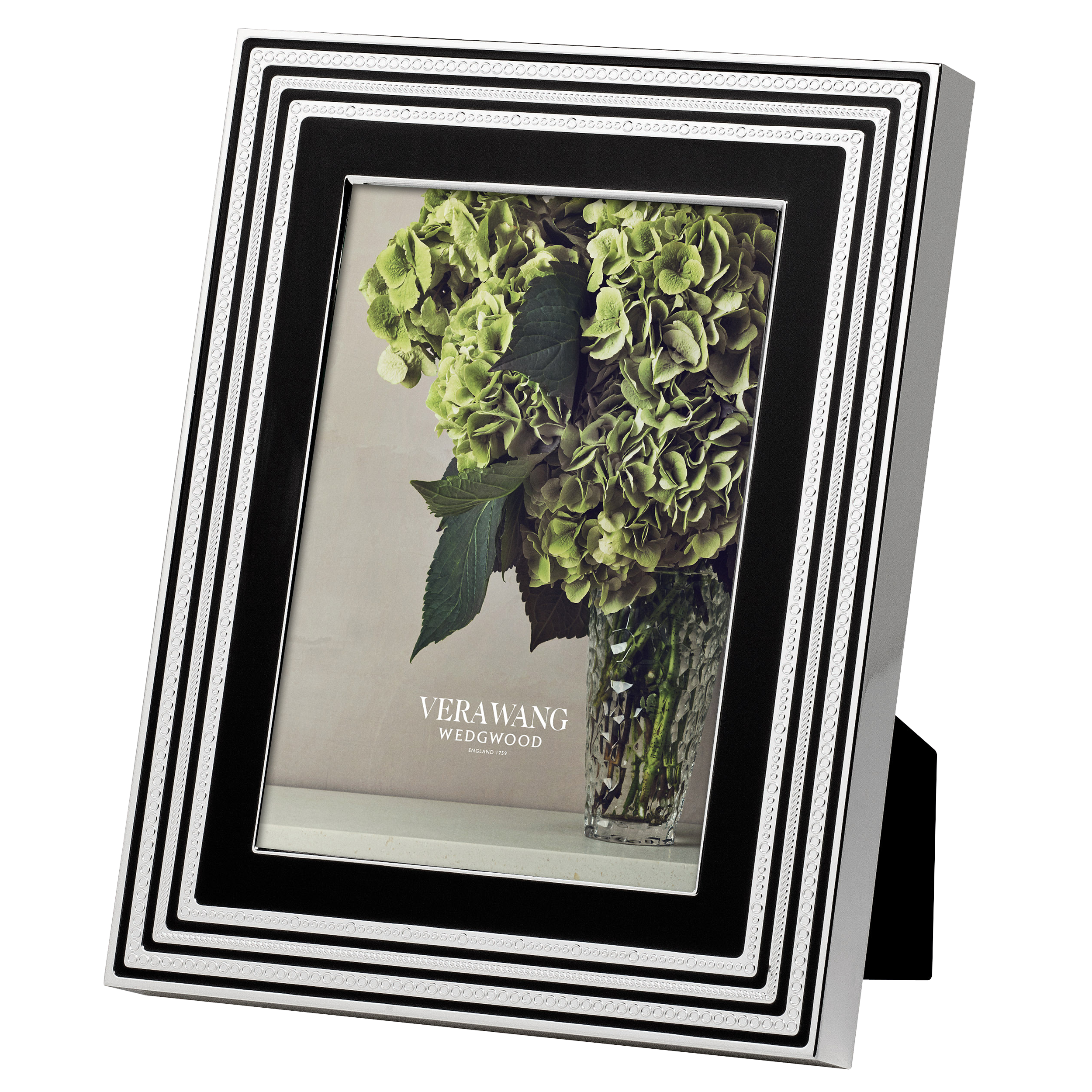 Vera Wang With Love Photo Frame, Noir, Silver
