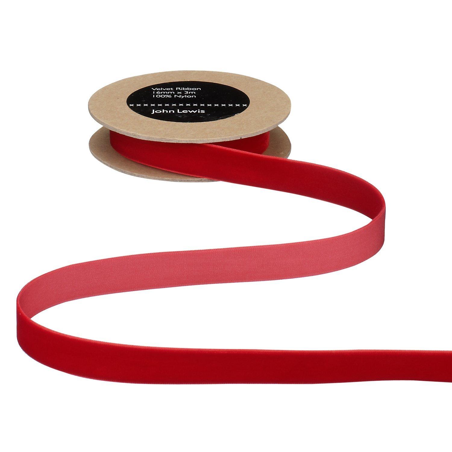 John Lewis Velvet Ribbon