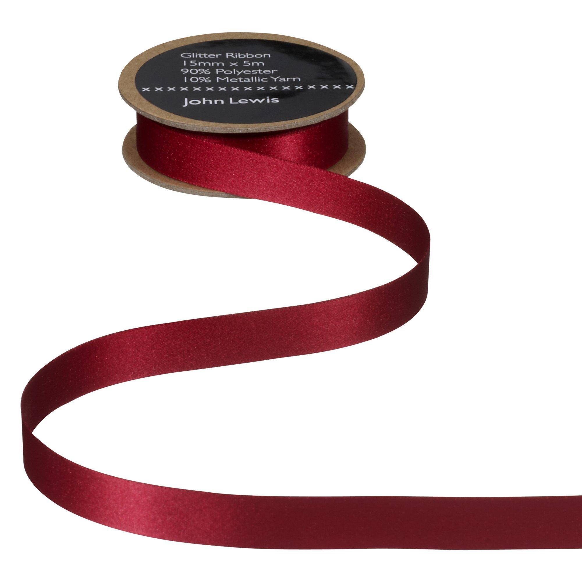 John Lewis Glitter Ribbon