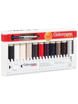 Gütermann creativ Sew All Thread, Pack of 11 Reels, Assorted, Multi