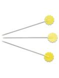 Prym Quilter's Flat Flower Pins, 60 x 50mm, Pack of  50