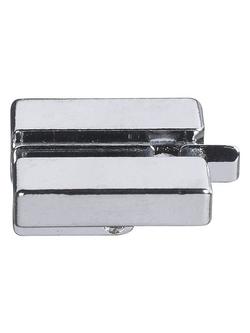 Janome Concealed Zipper Foot, Horizontal Rotary Hook Models - view 2, Silver