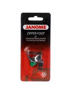 Janome Zipper Foot, Silver