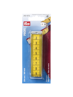 Prym Profi Tape Measure, 254cm, Yellow