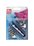 Prym Brass Jersey Ring Top Press Fasteners, 10mm, Silver