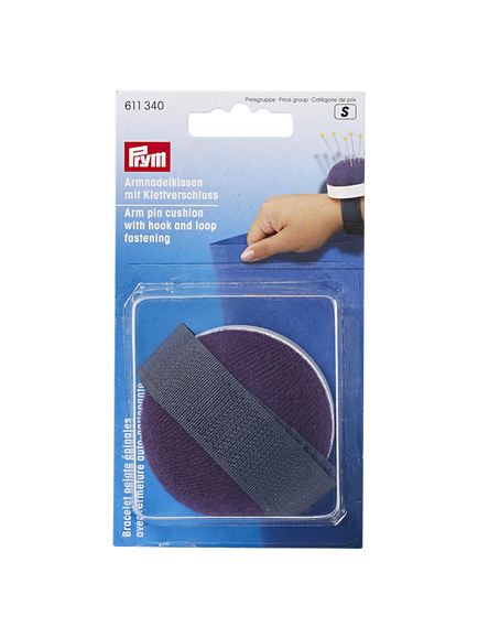 Prym Arm Pin Cushion, Blue, Blue