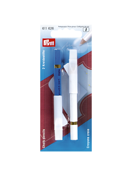 Prym Dressmaker's Chalks and Brush, 