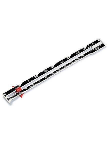 Prym Sew and Knit Gauge, 67 x 200mm - view 2, Black