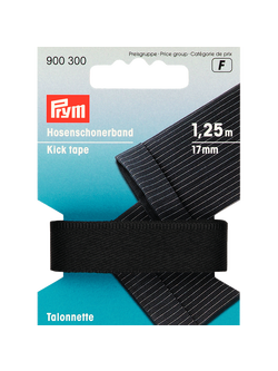 Prym Kick Tape, Black, Black