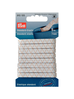 Prym Standard Elastic, White, White