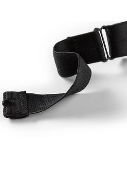 Prym Low Back Bra Strap, 20mm, Black - view 2, Black