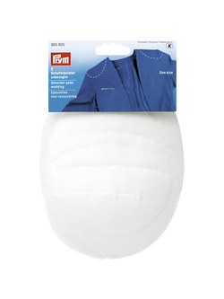 Prym Shoulder Pads, One Size, Pack of 2, White