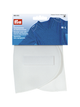 Prym White Set-In Shoulder Pads With Hook And Loop, M-L
