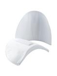 Prym White Set-In Shoulder Pads With Hook And Loop, M-L