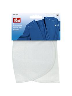 Prym Set-In Shoulder Pads, 1 Pair, White - view 2, White