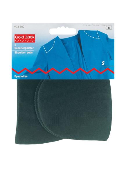 Prym Set-In Black Shoulder Pads, 1 Pair, Black