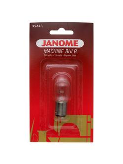 Janome Bayonet Light Bulb, XSA43, Clear