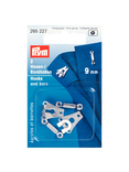Prym Trouser Small Hook and Bar, 9mm, White