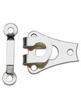 Prym Trouser Small Hook and Bar, 9mm, White