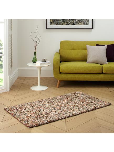 John Lewis Jelly Beans Rug - view 2, Russet