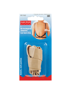 Prym Low Back Bra Strap, Nude, Nude
