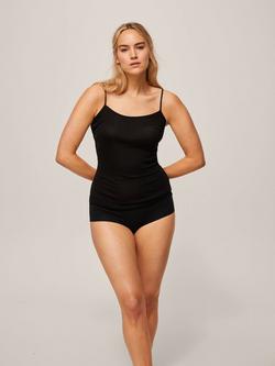 John Lewis Cotton Shorts, Pack of 5 - view 2, Black