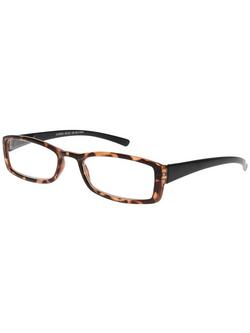 Magnif Eyes Unisex Narrow Fit Ready Readers Illinois Glasses, Shell, Shell