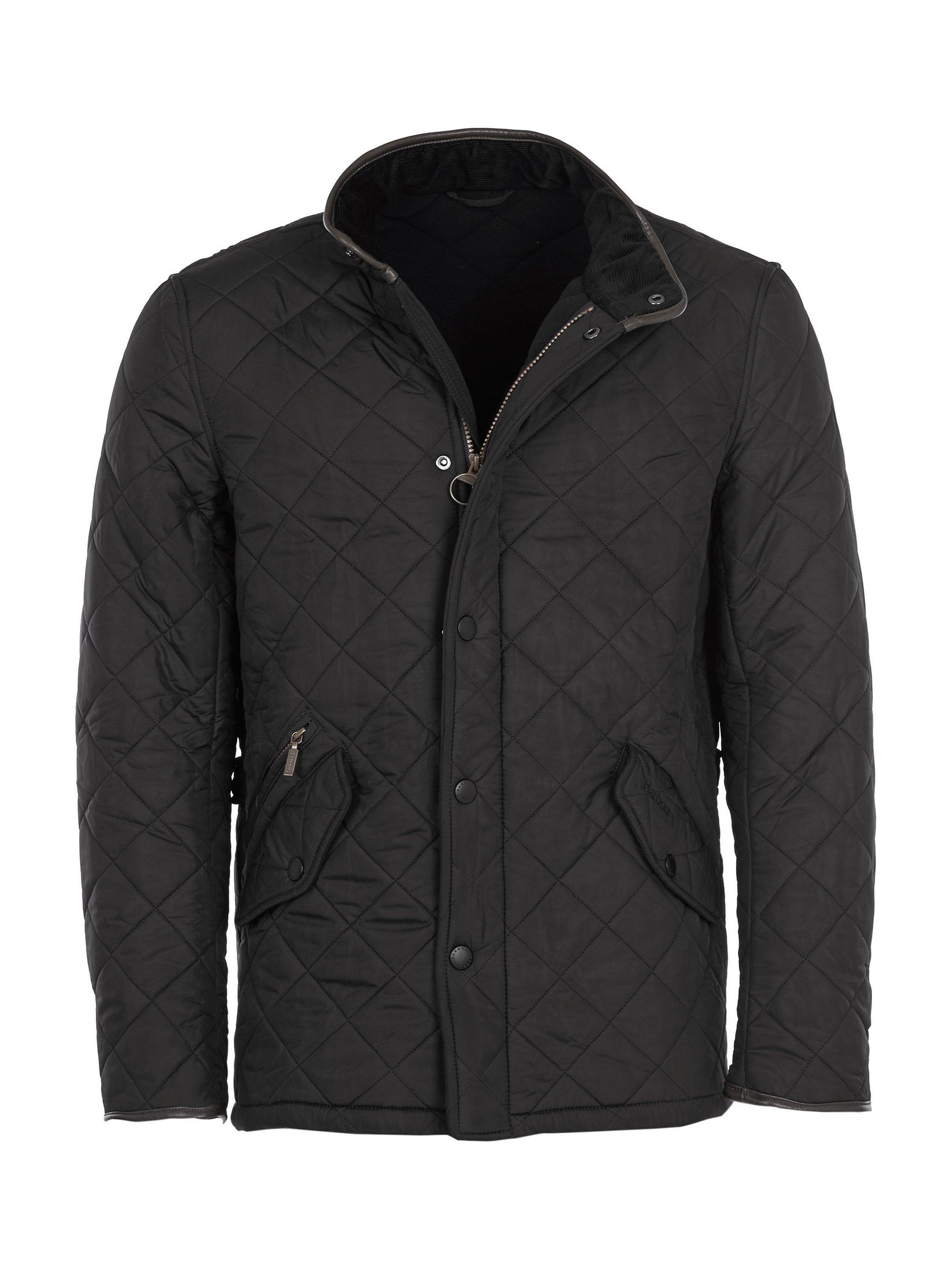 Barbour Powell Quilted Jacket Black