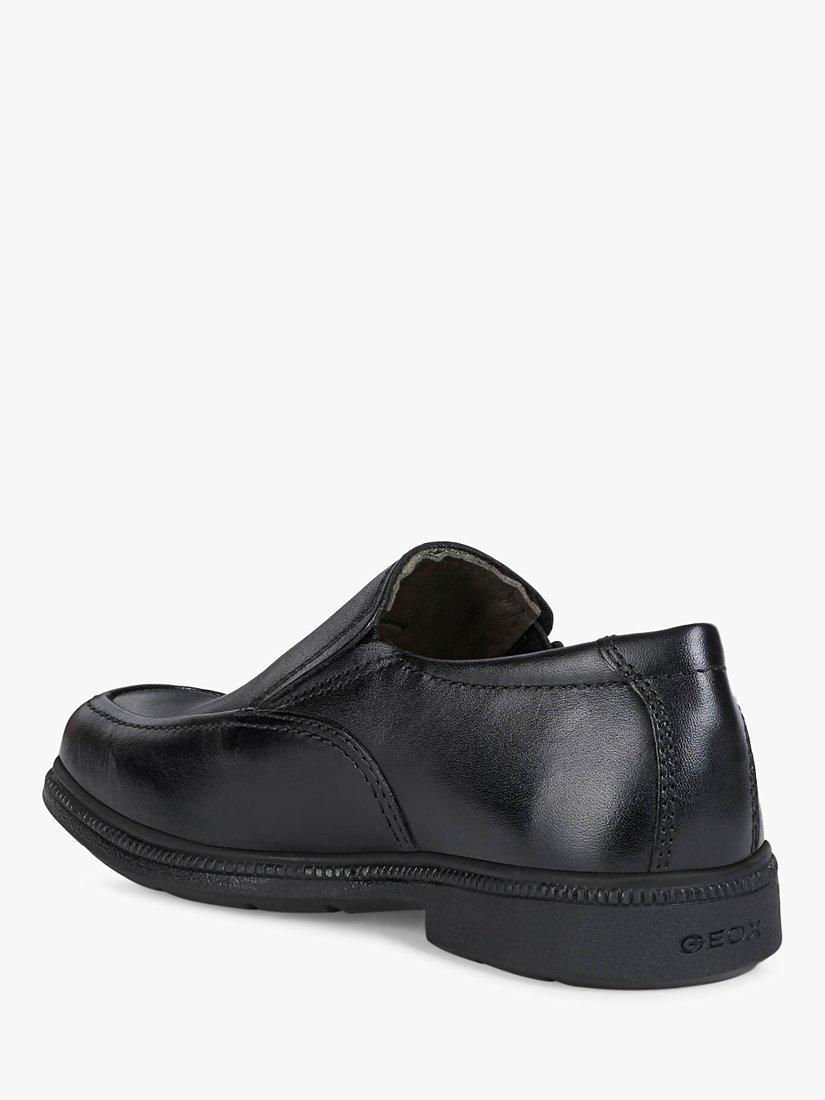 Product image 4 of 7, which shows Geox Kids' Federico Slip-on Shoes, Black, 36