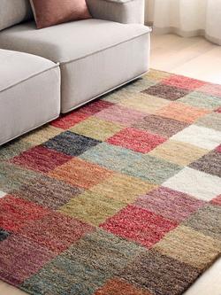 John Lewis Bold Blanket Rug - view 2, Multi